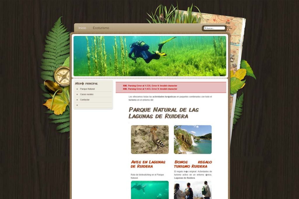 Captura de pantalla de Turismo Ruidera